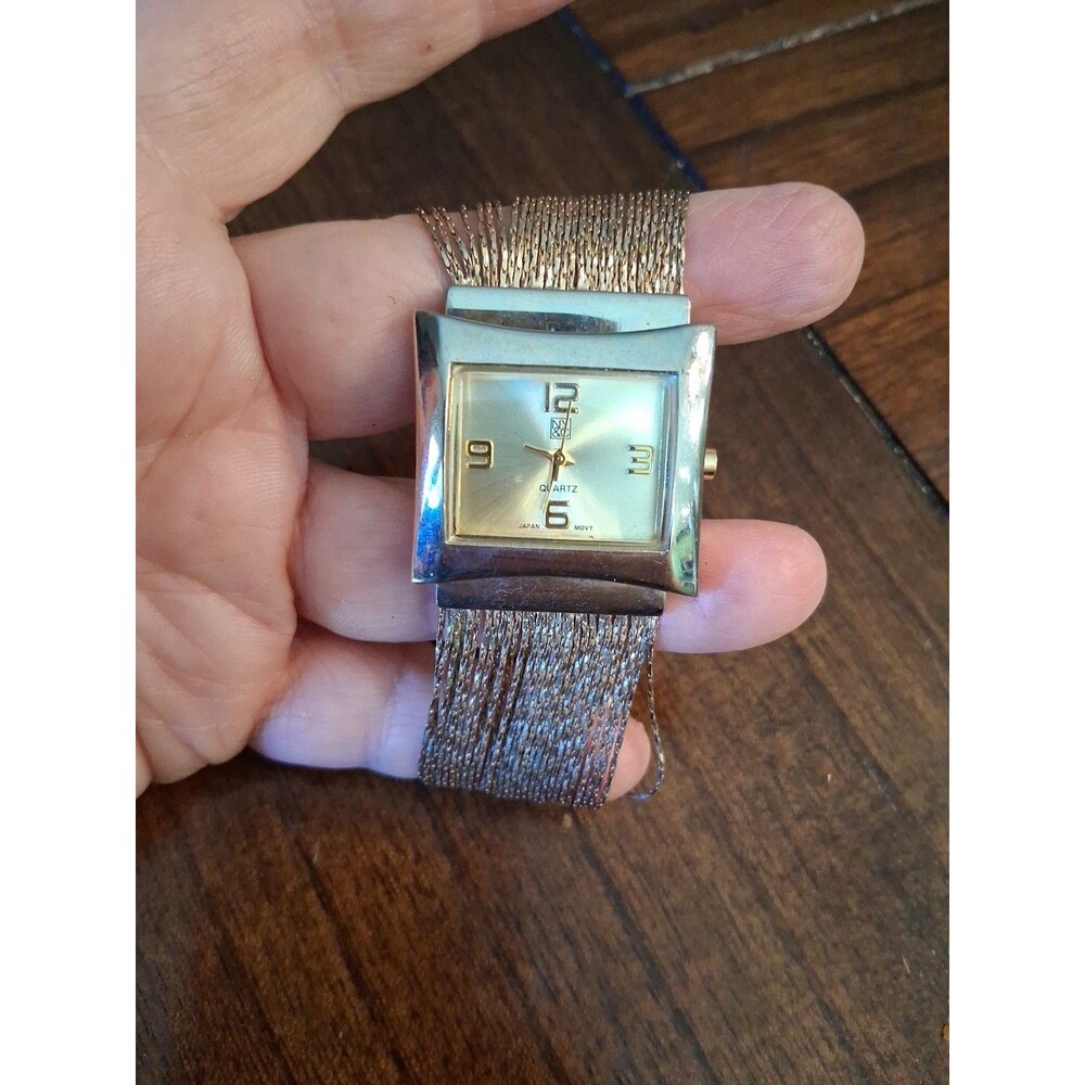 Watch Quartz NY & Co. Company Women's  Gold Tone Multistrand Not Working